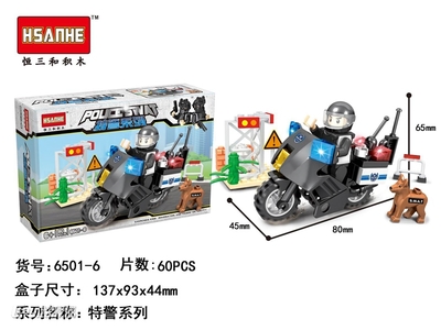 創(chuàng)新驅動與市場拓展 恒三和6501展盒樂高式男孩特警系列六款（12盒裝）玩具的技術開發(fā)與銷售戰(zhàn)略分析